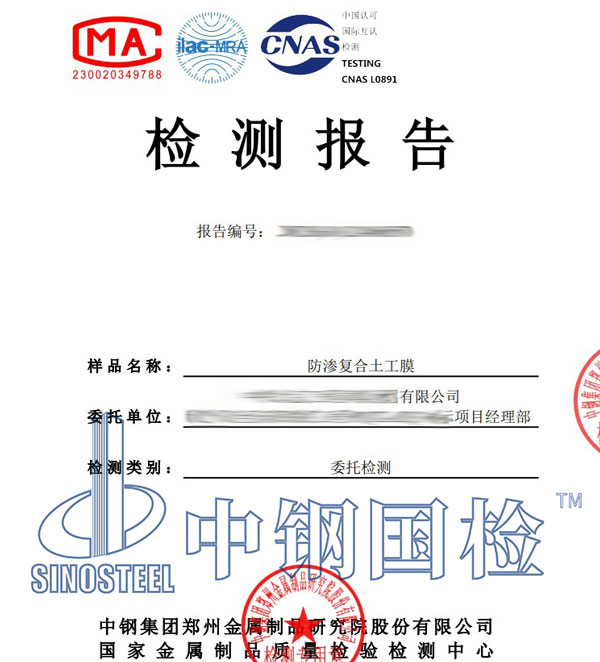 防滲工程滲漏檢測(cè)報(bào)告